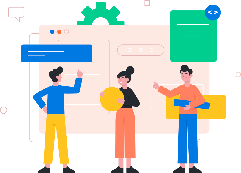 Duepe platform onboarding, operations and growth workflow illustration